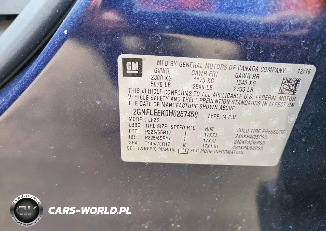 2017 Chevrolet Equinox Ls VIN:2GNFLEEK0H6267450 - 13