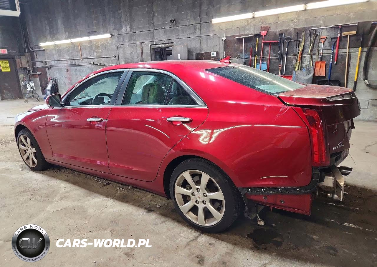 2014 Cadillac Ats Luxury VIN:1G6AH5RX9E0103261 - 2