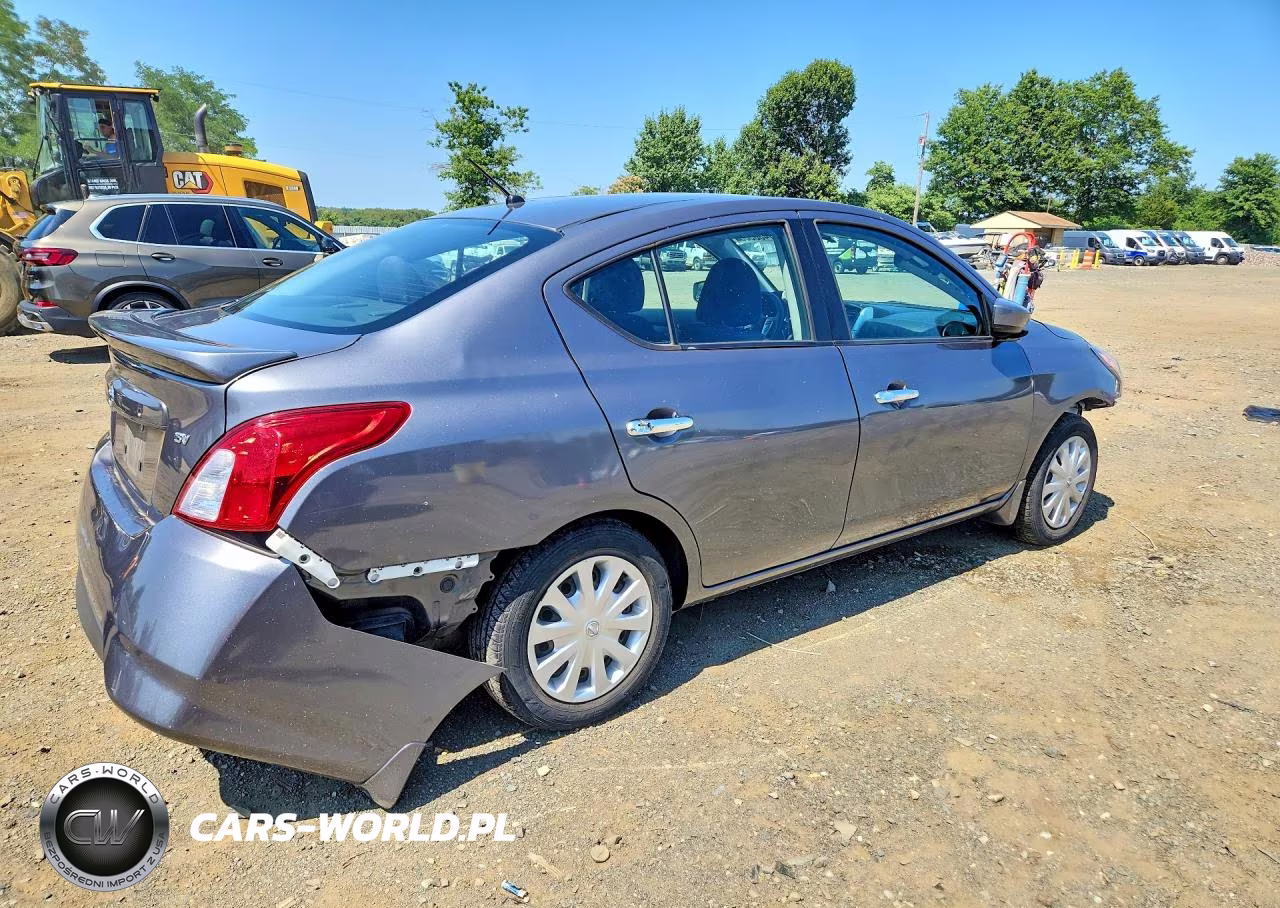 2019 Nissan Versa Sv VIN:3N1CN7AP5KL838116 - 3
