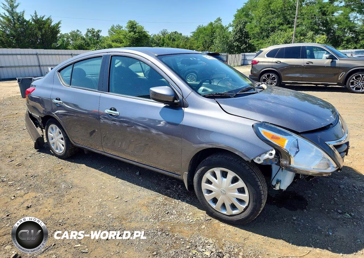 2019 Nissan Versa Sv VIN:3N1CN7AP5KL838116 - 4