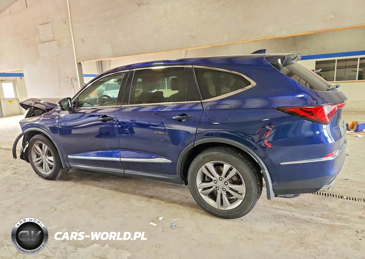 2022 Acura Mdx VIN:5J8YD9H30NL001523 - 2