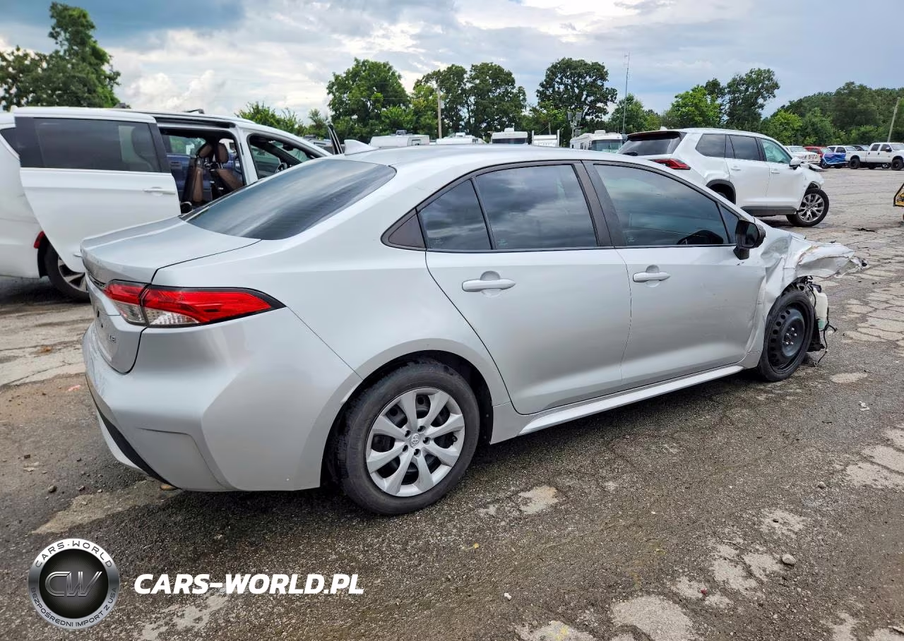 2021 Toyota Corolla Le VIN:5YFEPMAE2MP176515 - 3