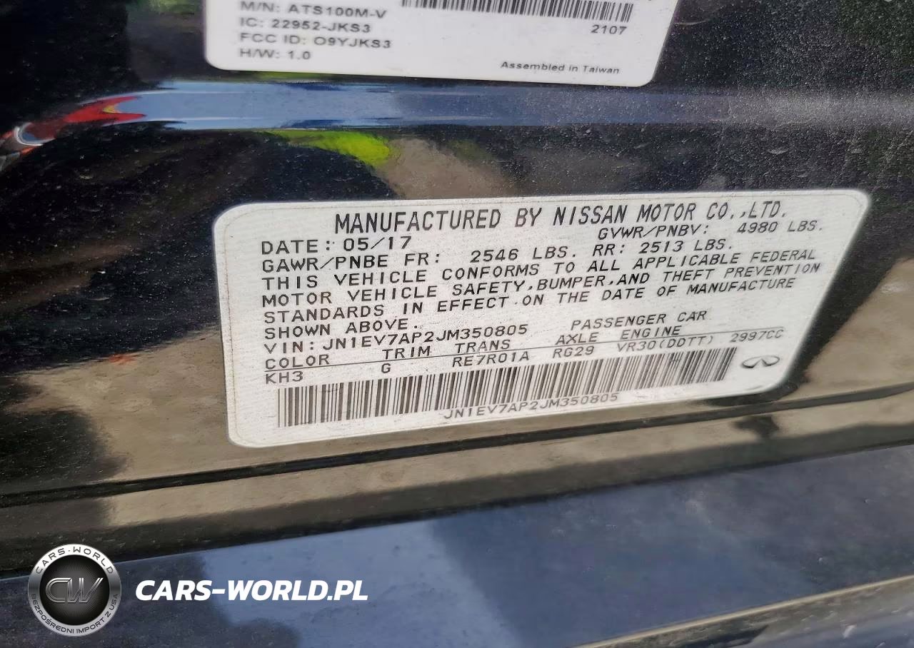 2018 Infiniti Q50 3.0T Luxe VIN:JN1EV7AP2JM350805 - 12