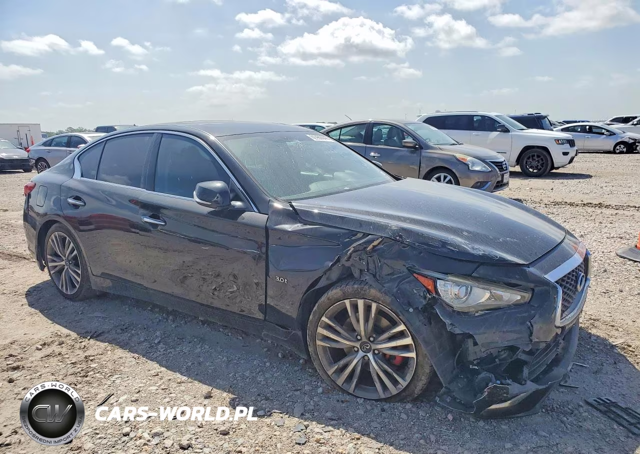 2018 Infiniti Q50 3.0T Luxe VIN:JN1EV7AP2JM350805 - 4