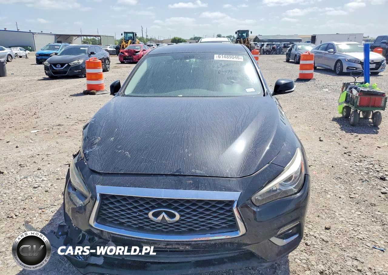 2018 Infiniti Q50 3.0T Luxe VIN:JN1EV7AP2JM350805 - 5