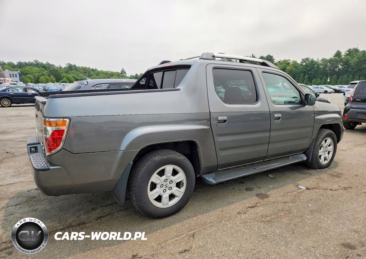 2007 Honda Ridgeline Rtl VIN:2HJYK16567H504401 - 3