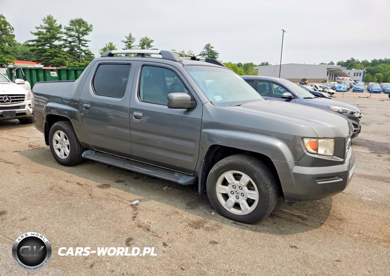2007 Honda Ridgeline Rtl VIN:2HJYK16567H504401 - 4