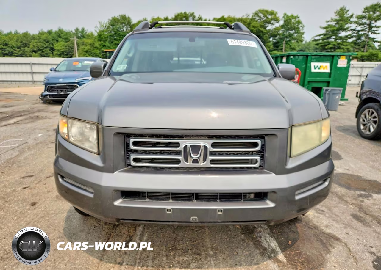 2007 Honda Ridgeline Rtl VIN:2HJYK16567H504401 - 5