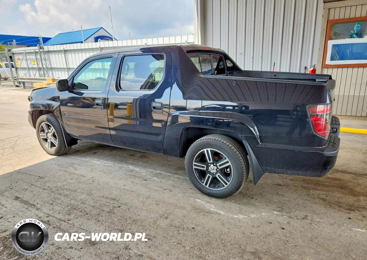 2012 Honda Ridgeline Sport VIN:5FPYK1F78CB455649 - 2