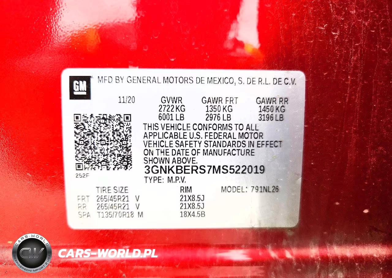 2021 Chevrolet Blazer Rs VIN:3GNKBERS7MS522019 - 13
