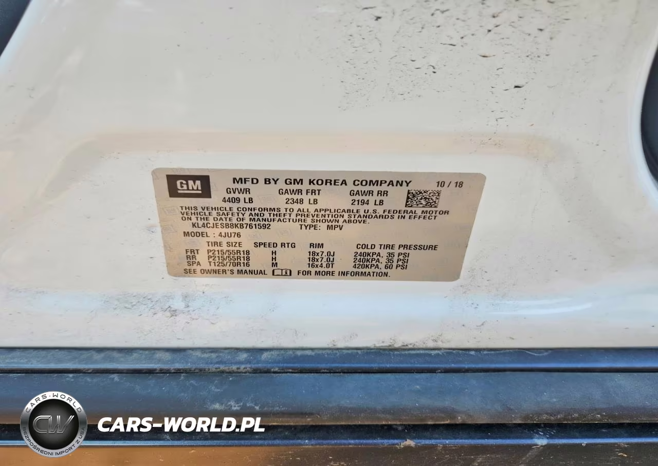 2019 Buick Encore Preferred VIN:KL4CJESB8KB761592 - 13