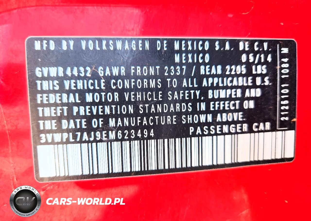 2014 Volkswagen Jetta Tdi VIN:3VWPL7AJ9EM623494 - 13