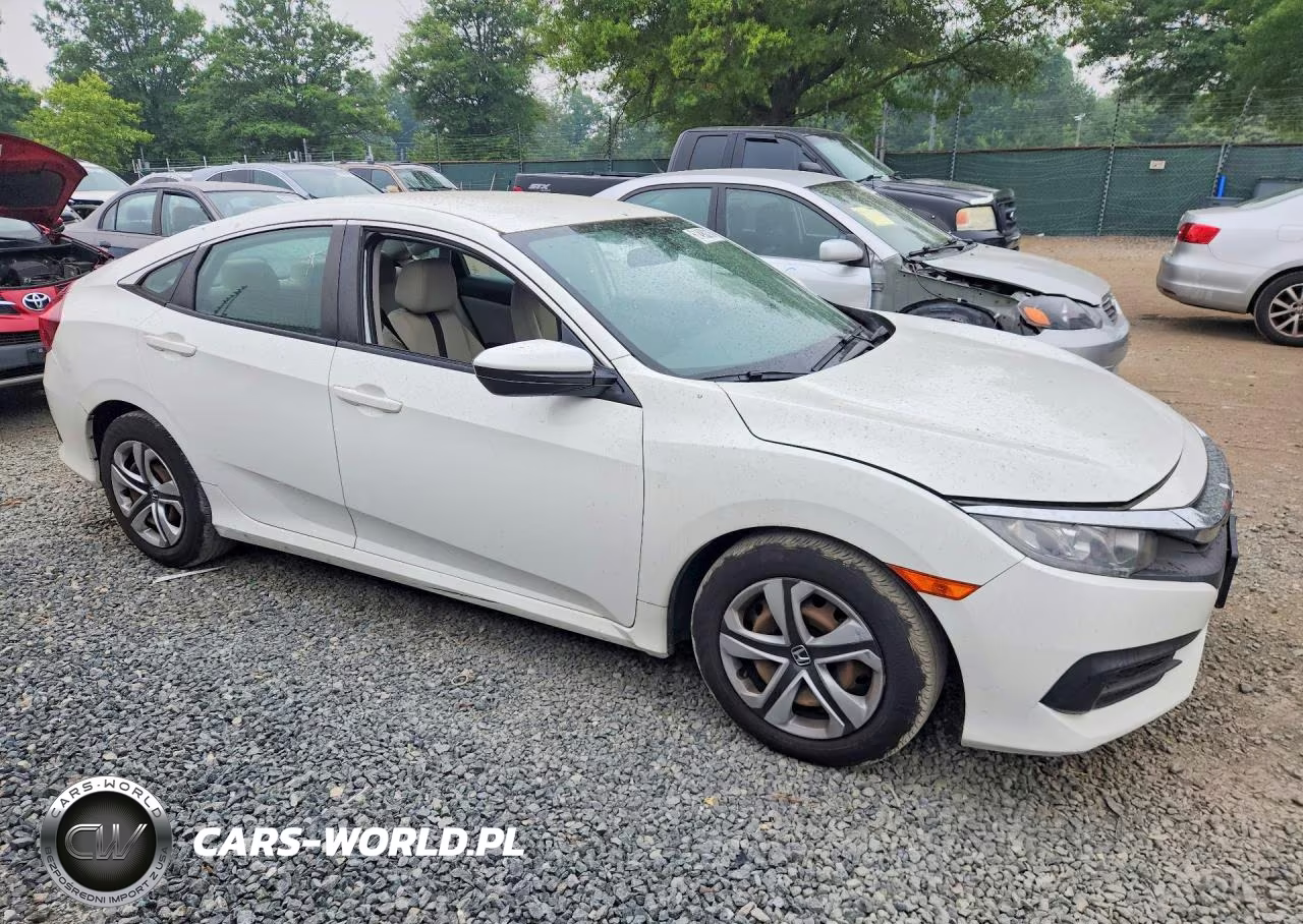 2017 Honda Civic Lx VIN:19XFC2F57HE200568 - 4