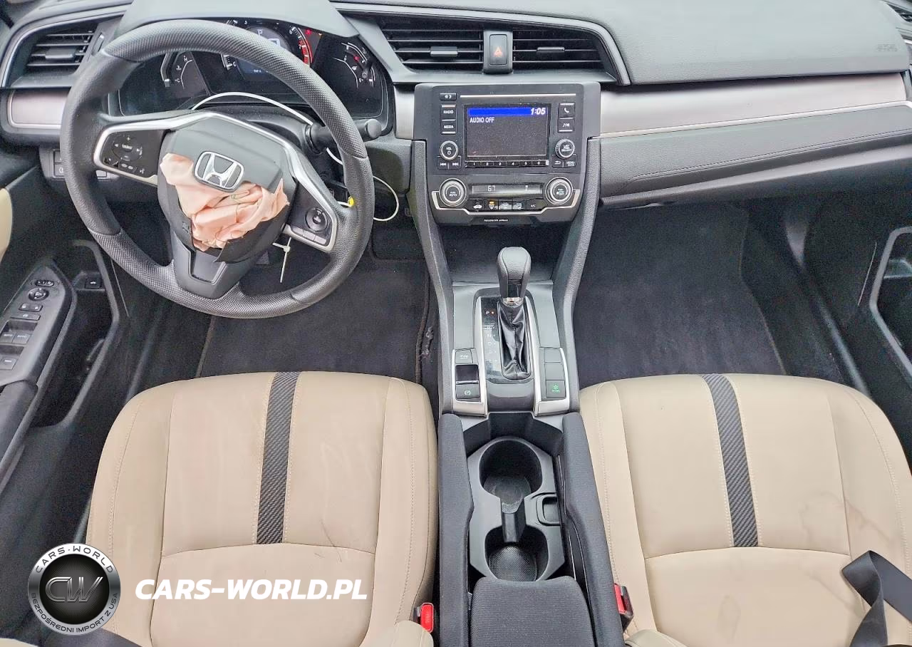 2017 Honda Civic Lx VIN:19XFC2F57HE200568 - 8