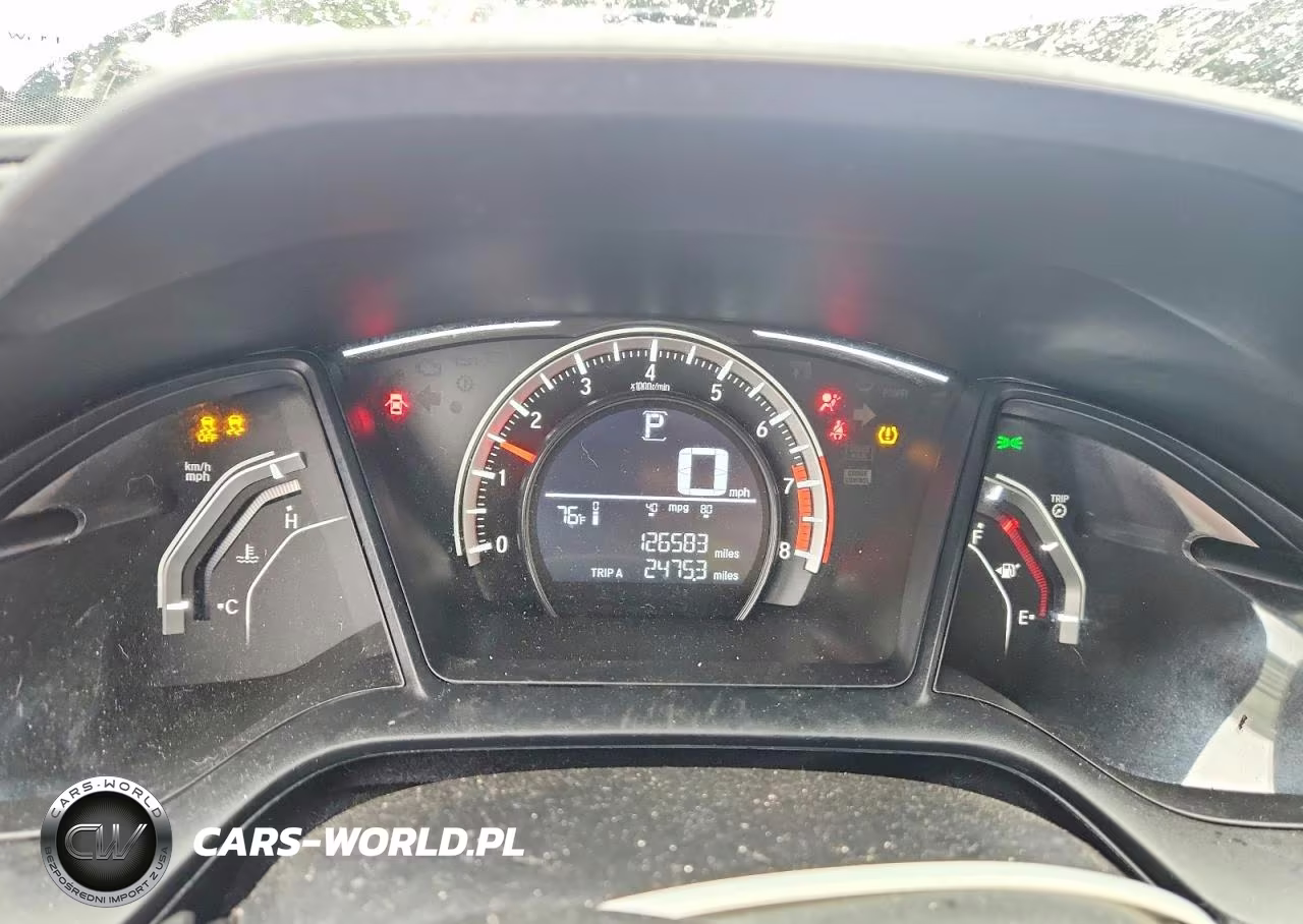 2017 Honda Civic Lx VIN:19XFC2F57HE200568 - 9