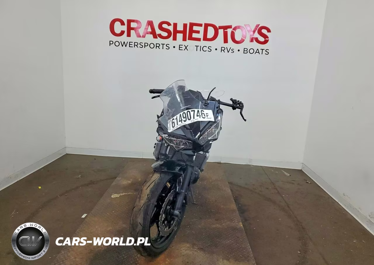 2024 Kawasaki Ex650 R VIN:ML5EXER15RDAC6070 - 2