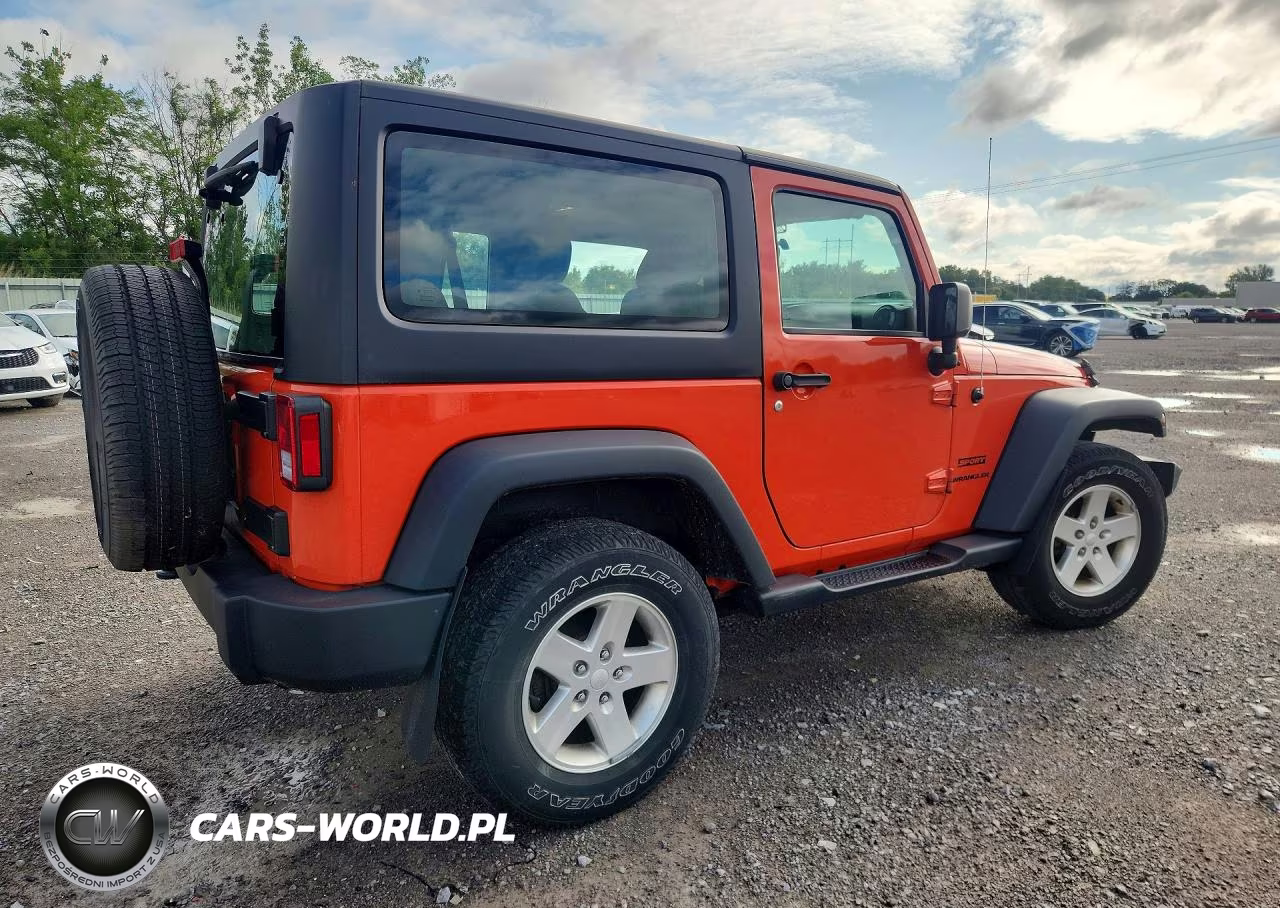 2015 Jeep Wrangler Sport VIN:1C4AJWAG7FL700427 - 3