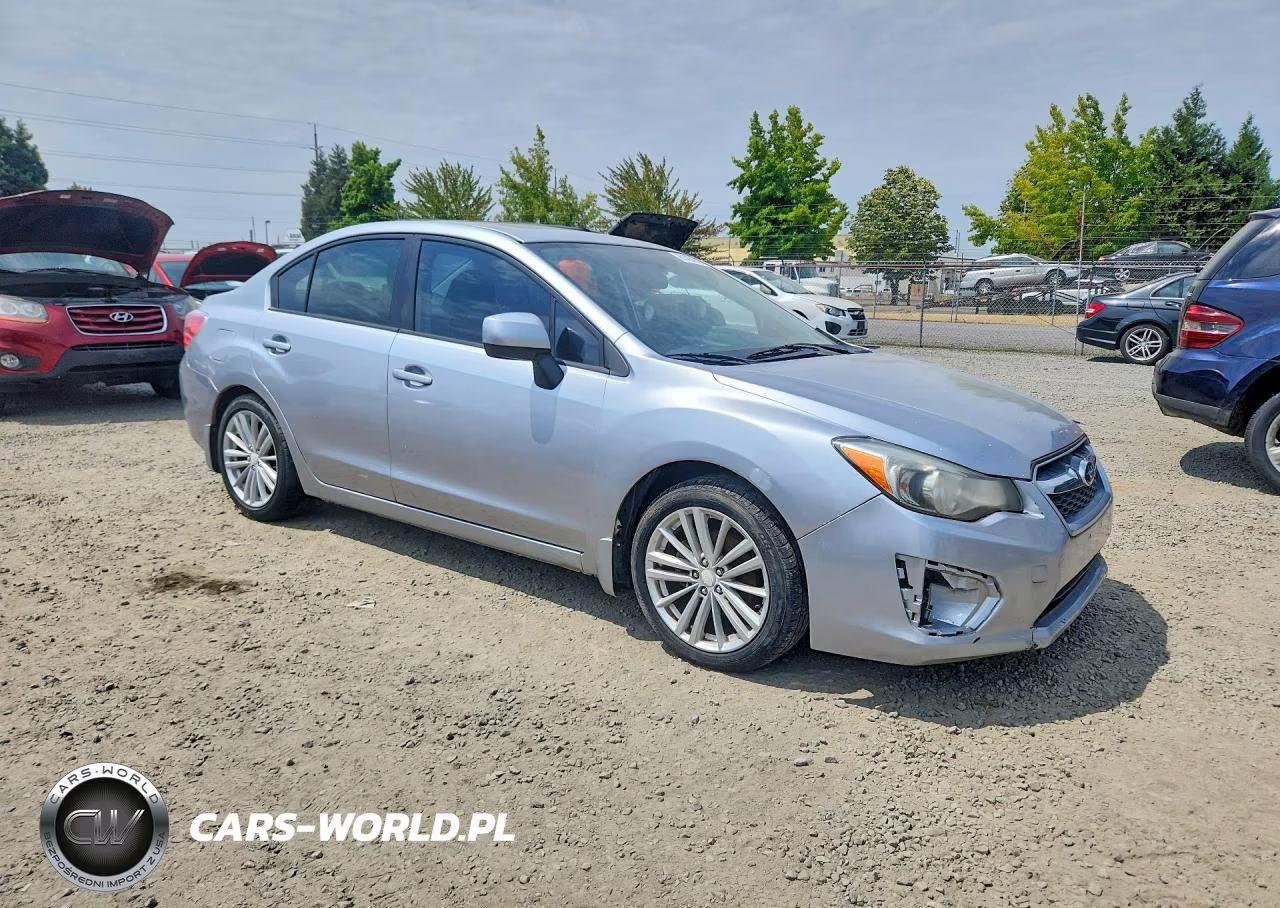 2012 Subaru Impreza Premium VIN:JF1GJAD69CH015043 - 4