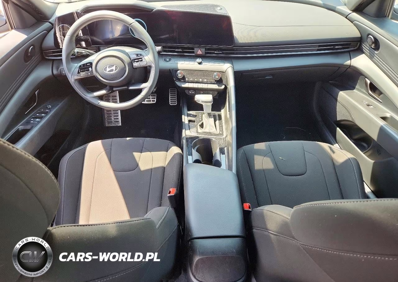 2025 Hyundai Elantra Hybrid Sel Sport VIN:KMHLM4DJ7SU161674 - 8