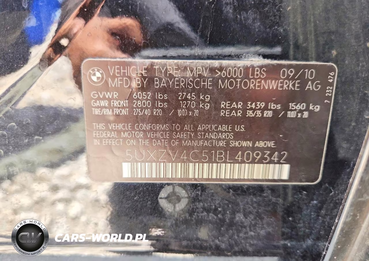 2011 BMW X5 xDrive35I-xDrive35I Premium-xDrive35I Sport Activity VIN:5UXZV4C51BL409342 - 14