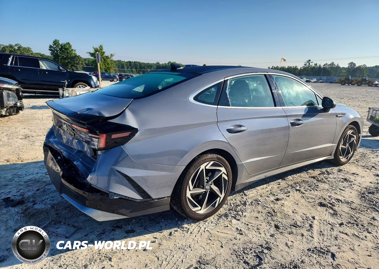 2024 Hyundai Sonata Sel VIN:KMHL14JA4RA360237 - 3