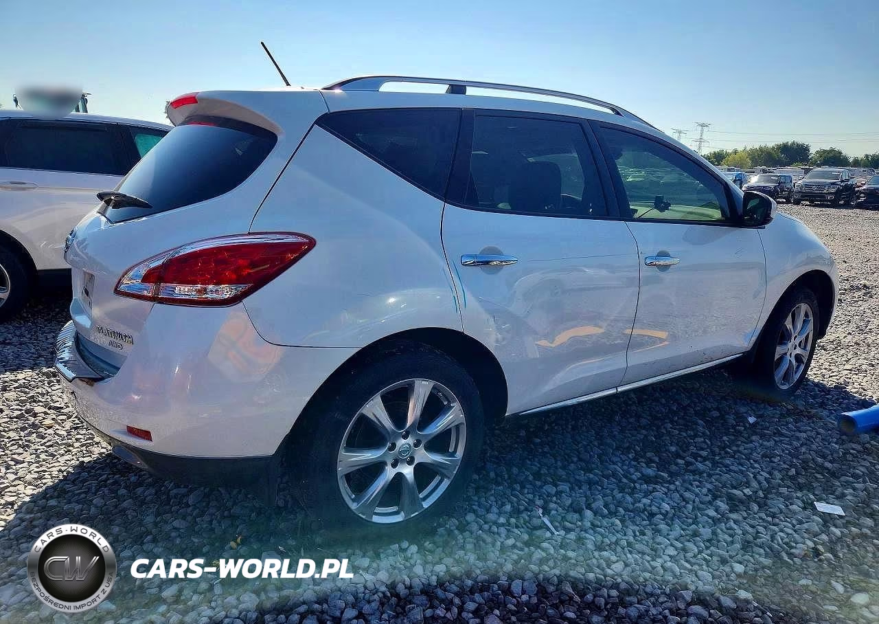 2014 Nissan Murano Le VIN:JN8AZ1MW5EW505992 - 3