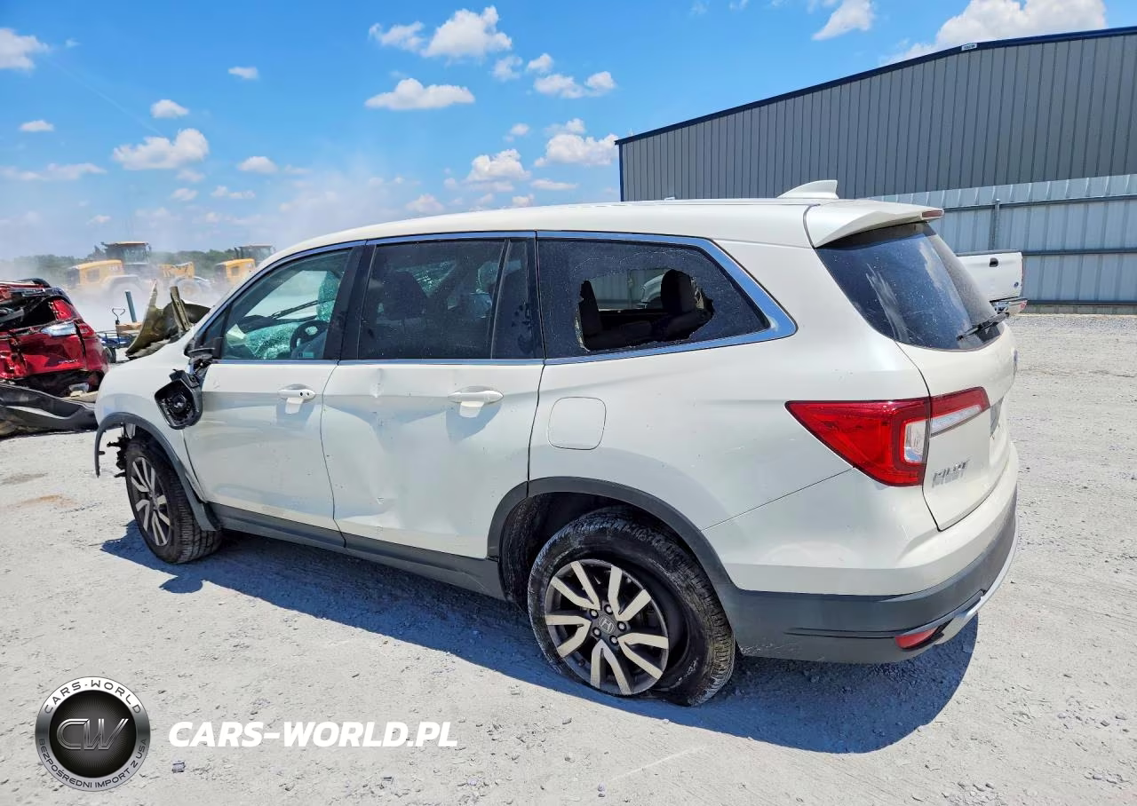 2019 Honda Pilot Exl VIN:5FNYF6H53KB061030 - 2