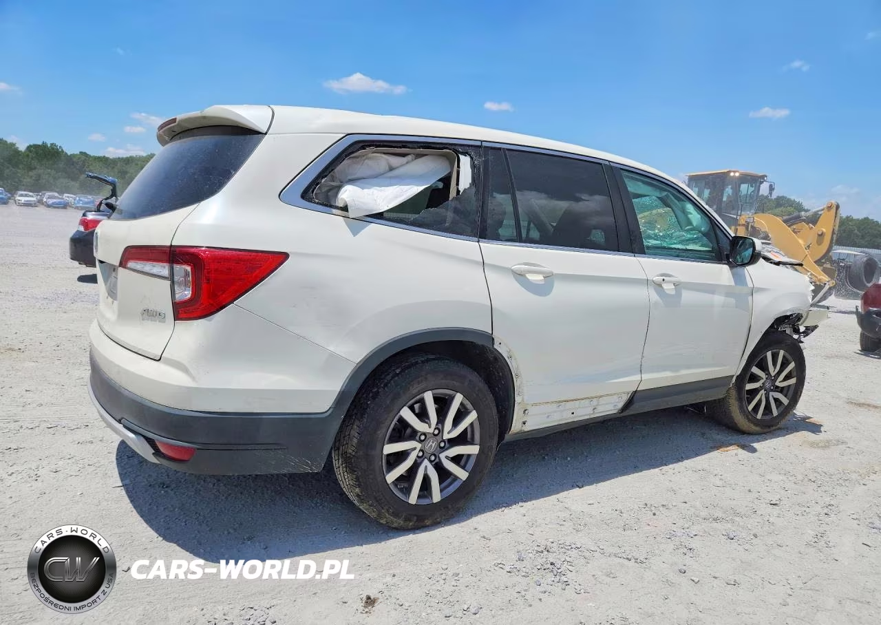 2019 Honda Pilot Exl VIN:5FNYF6H53KB061030 - 3