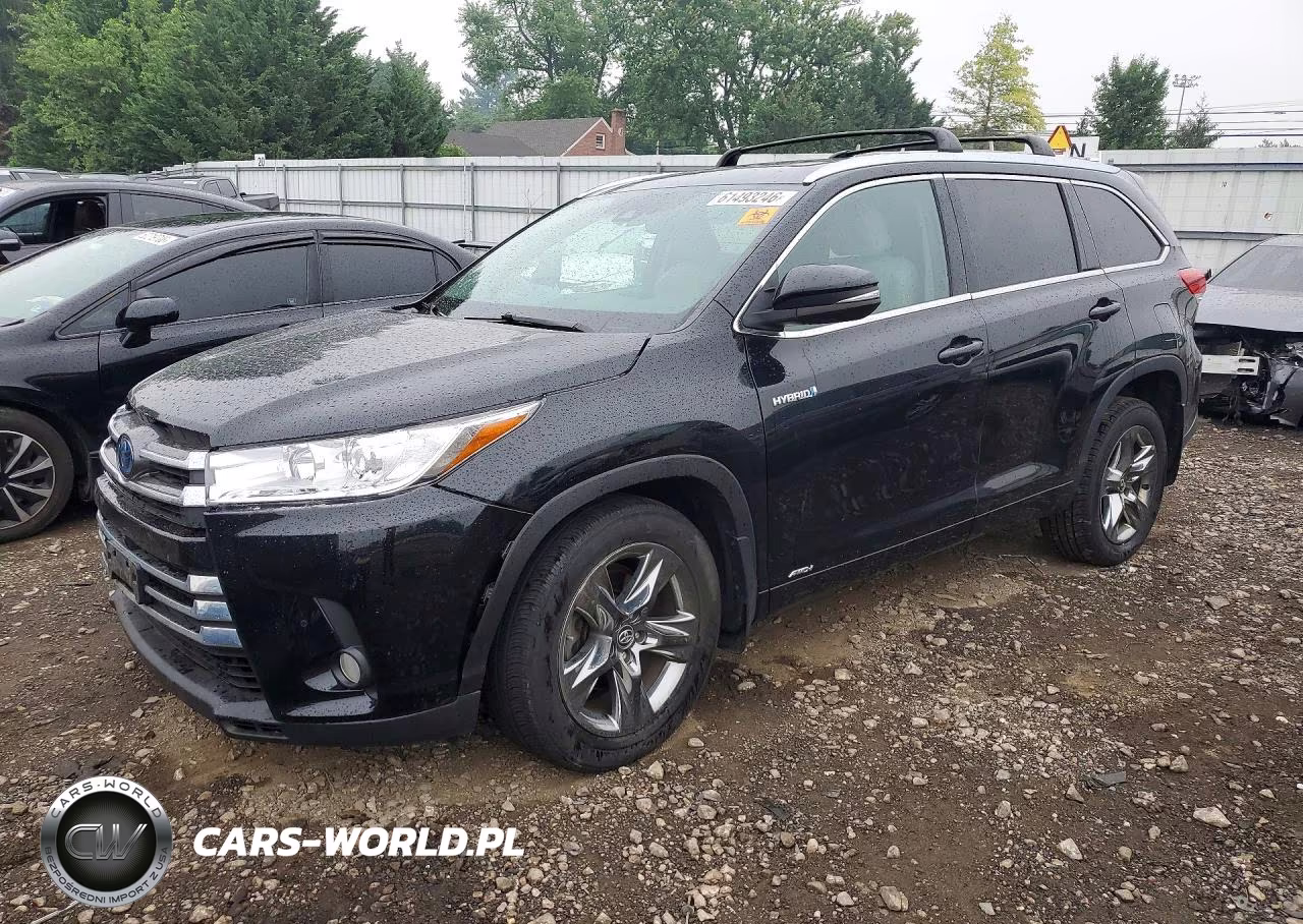 2017 Toyota Highlander Hybrid Limited Platinum – zdjęcie 1 z 12