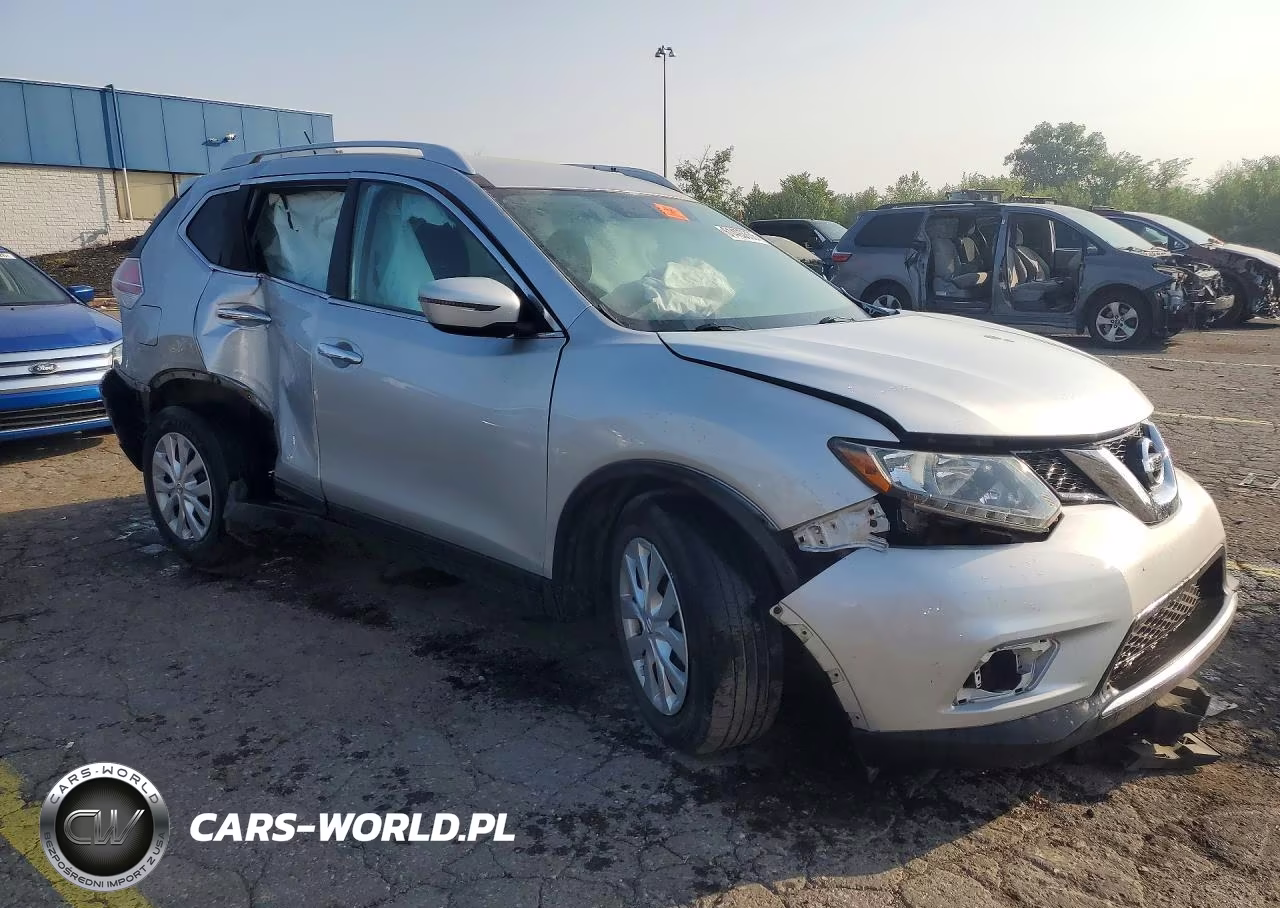 2016 Nissan Rogue S VIN:KNMAT2MT0GP637855 - 4