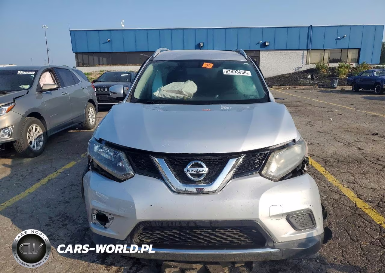 2016 Nissan Rogue S VIN:KNMAT2MT0GP637855 - 5