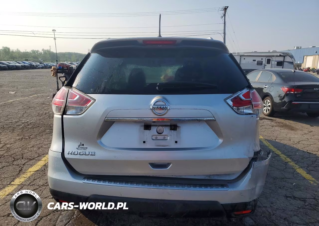 2016 Nissan Rogue S VIN:KNMAT2MT0GP637855 - 6