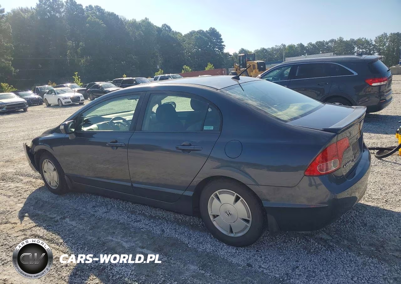 2007 Honda Civic Hybrid VIN:JHMFA36297S011075 - 2
