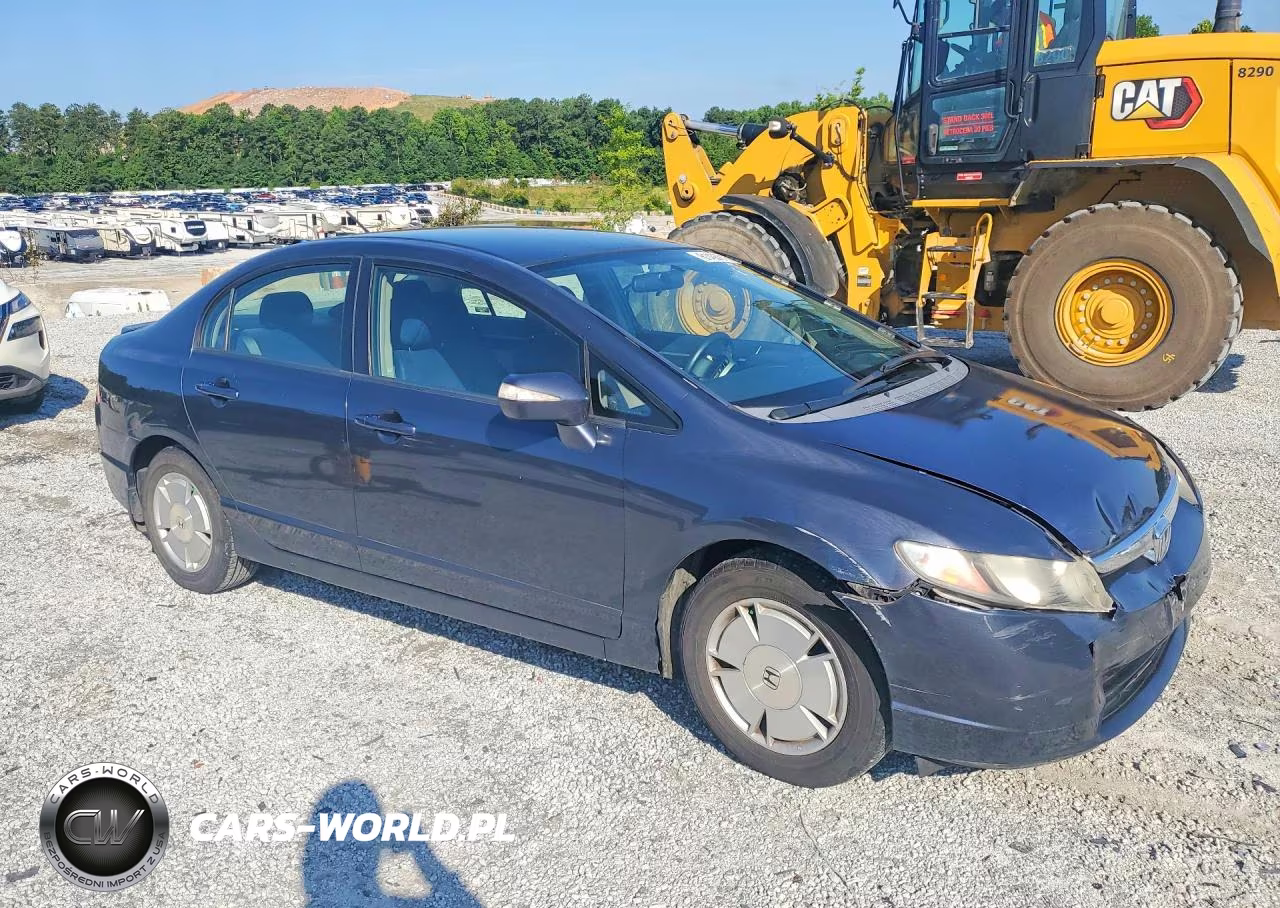2007 Honda Civic Hybrid VIN:JHMFA36297S011075 - 4