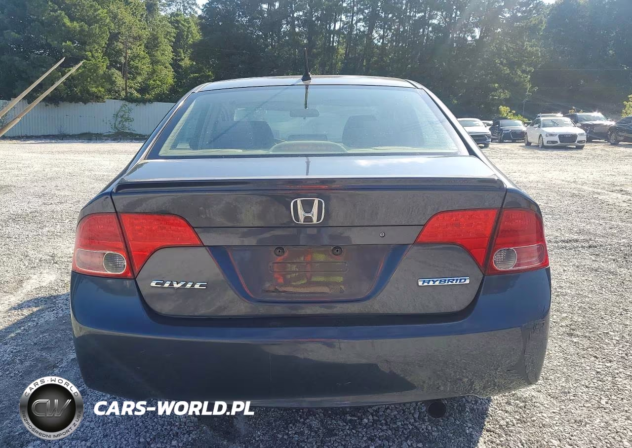 2007 Honda Civic Hybrid VIN:JHMFA36297S011075 - 6