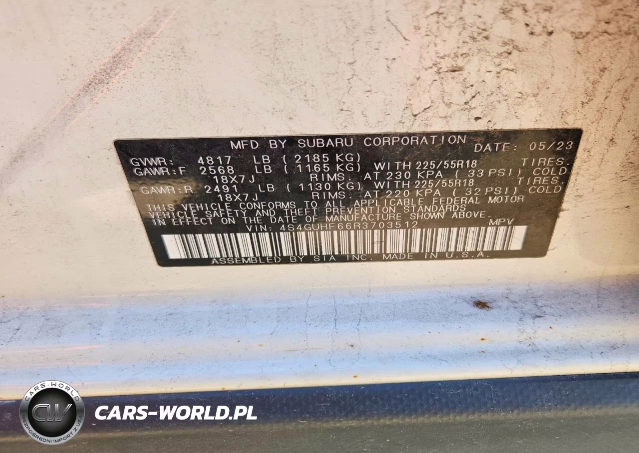2024 Subaru Crosstrek Sport VIN:4S4GUHF66R3703512 - 12