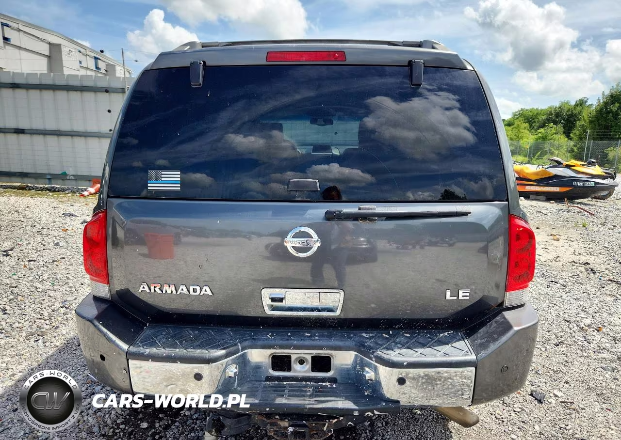 2005 Nissan Armada Se VIN:5N1AA08B95N732897 - 6