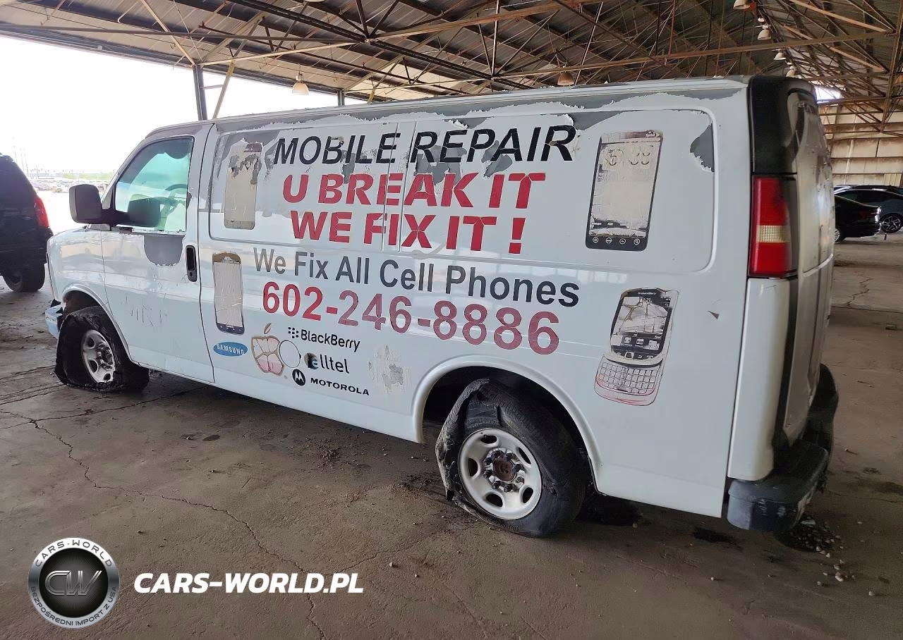 2005 Chevrolet Express Delivery Van VIN:1GCGG25U751153476 - 2