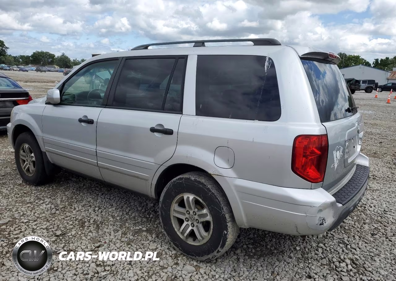 2005 Honda Pilot Exl VIN:5FNYF18525B061866 - 2