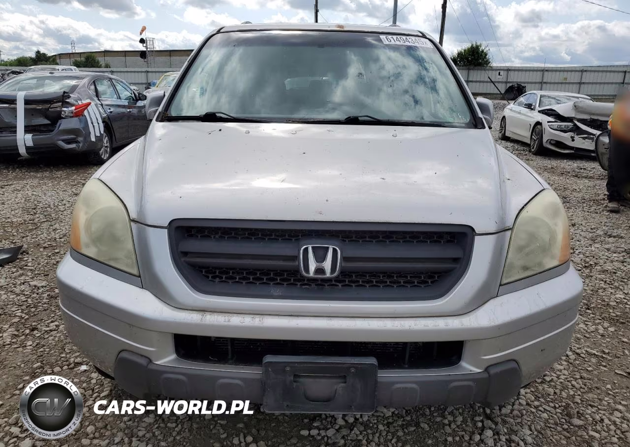 2005 Honda Pilot Exl VIN:5FNYF18525B061866 - 5