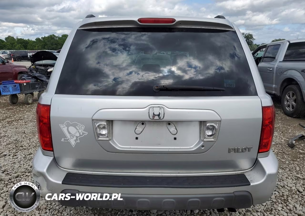 2005 Honda Pilot Exl VIN:5FNYF18525B061866 - 6