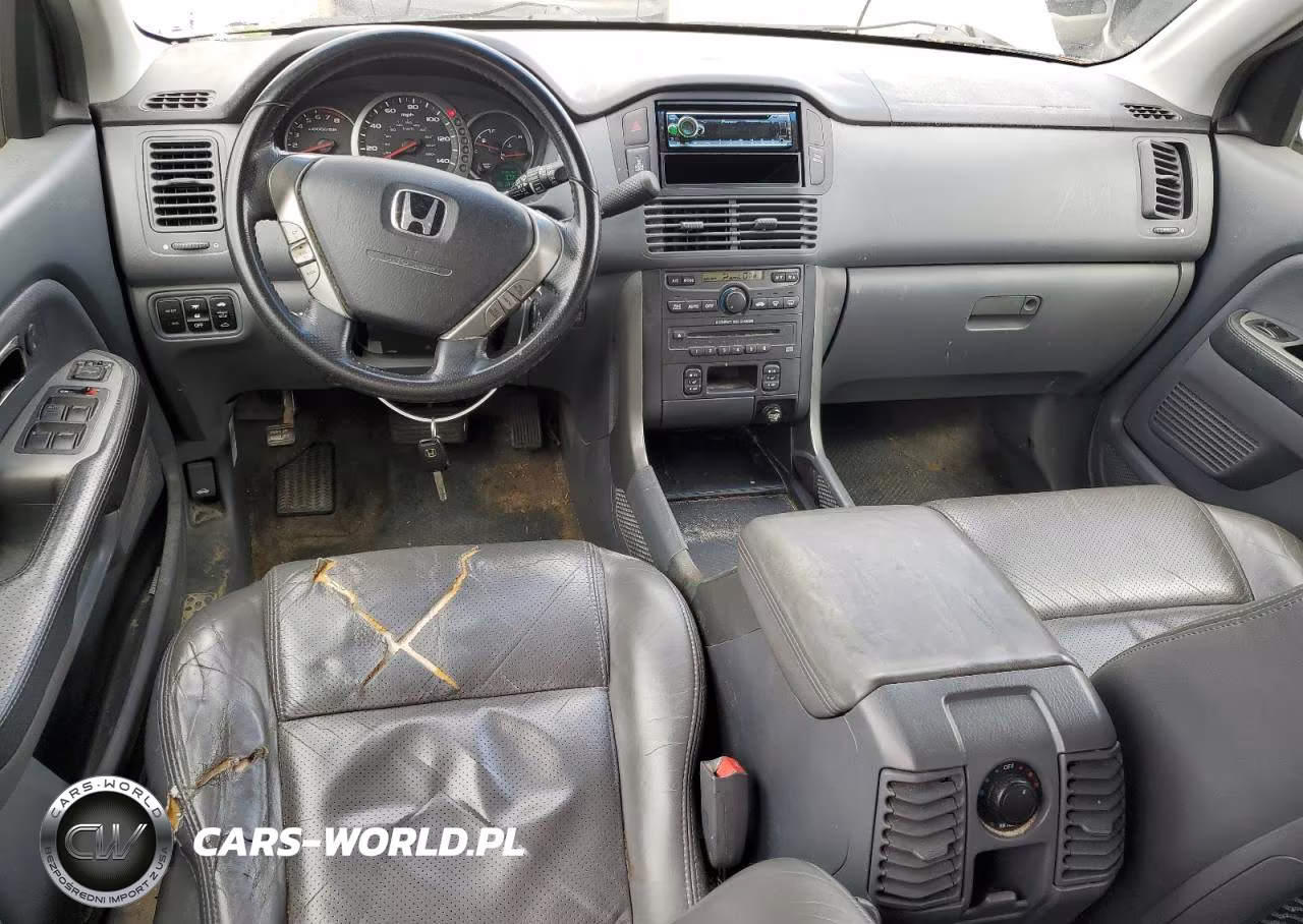 2005 Honda Pilot Exl VIN:5FNYF18525B061866 - 8