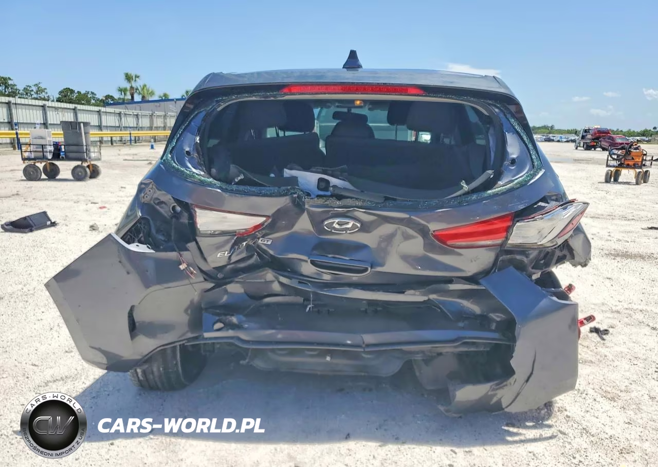 2018 Hyundai Elantra Gt Base VIN:KMHH35LE4JU014682 - 6