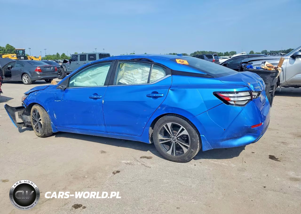 2021 Nissan Sentra Sv VIN:3N1AB8CV6MY266285 - 2