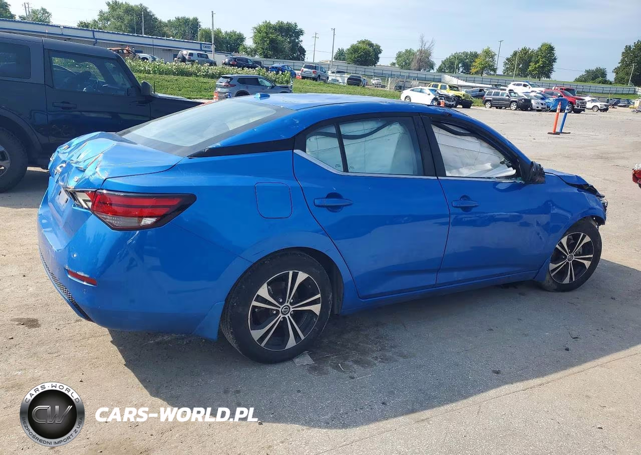 2021 Nissan Sentra Sv VIN:3N1AB8CV6MY266285 - 3