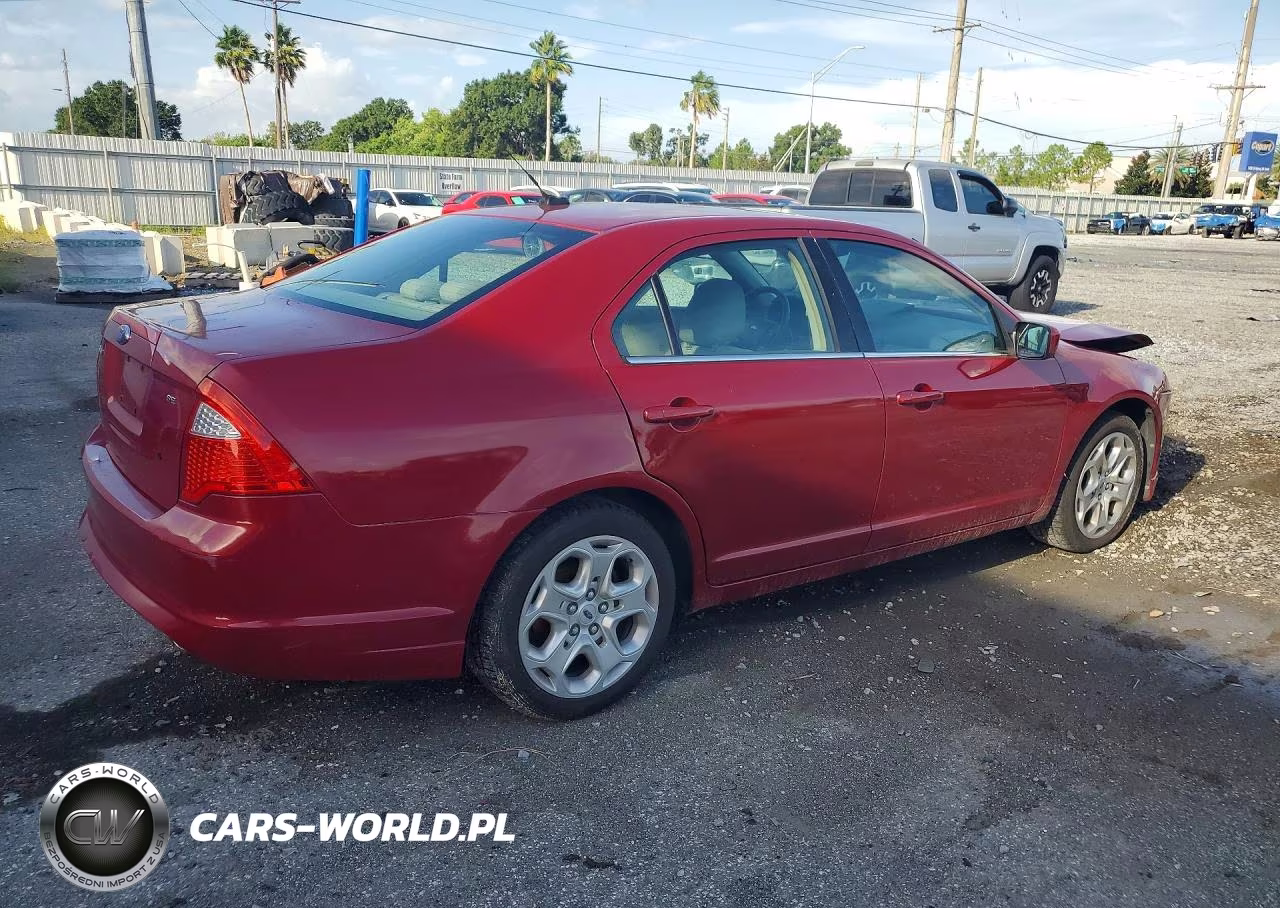 2010 Ford Fusion Se VIN:3FAHP0HA0AR258506 - 3