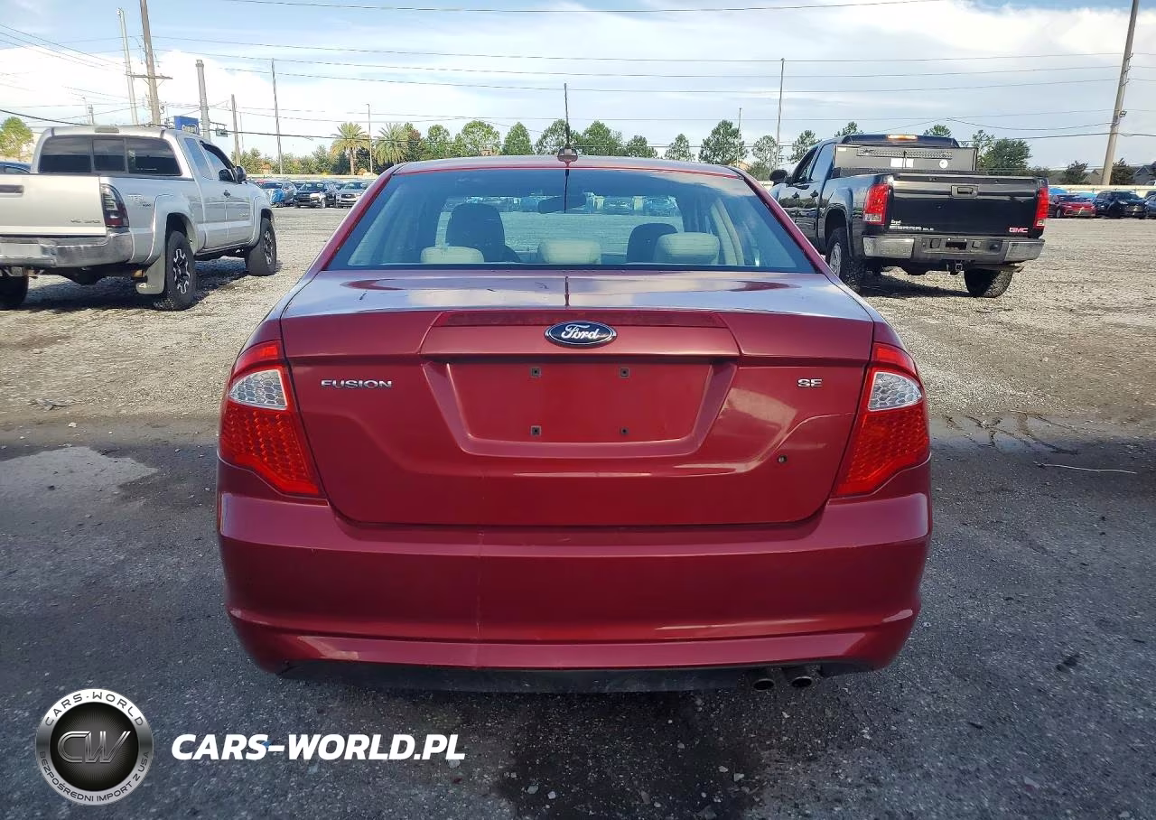 2010 Ford Fusion Se VIN:3FAHP0HA0AR258506 - 6