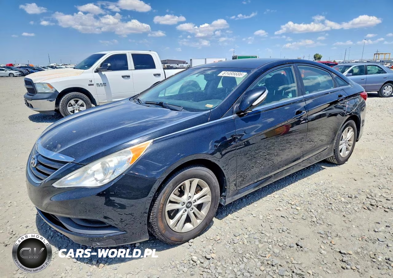 2014 Hyundai Sonata Gls VIN:5NPEB4AC3EH843118 - 1