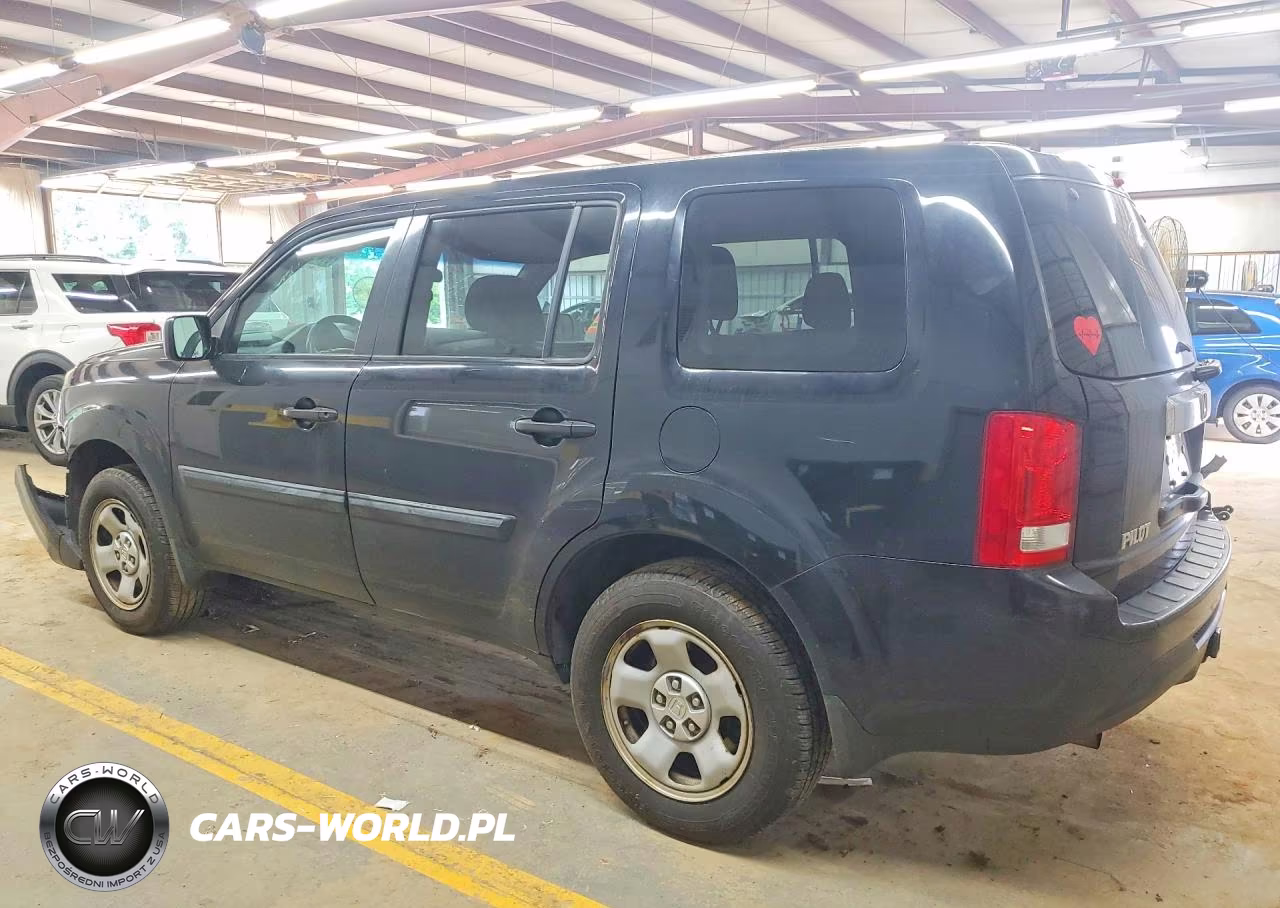 2014 Honda Pilot Lx VIN:5FNYF4H26EB054653 - 2