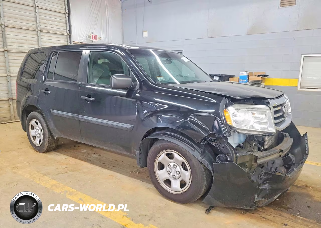 2014 Honda Pilot Lx VIN:5FNYF4H26EB054653 - 4